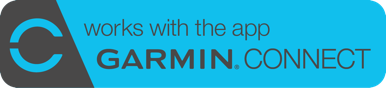 Works with the Garmin Connect app
